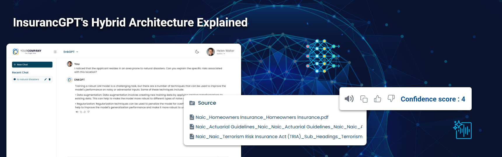 InsurancGPT's Hybrid Architecture